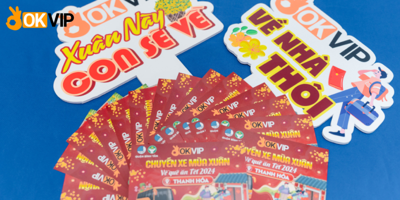 Chuyến xe tình nguyện - Chuyến xe mang mùa xuân của OKVIP đầu năm 2024 3 “Chuyến xe mùa xuân Tết sum vầy 2024” giúp bà con đónmùa xuân hạnh phúc