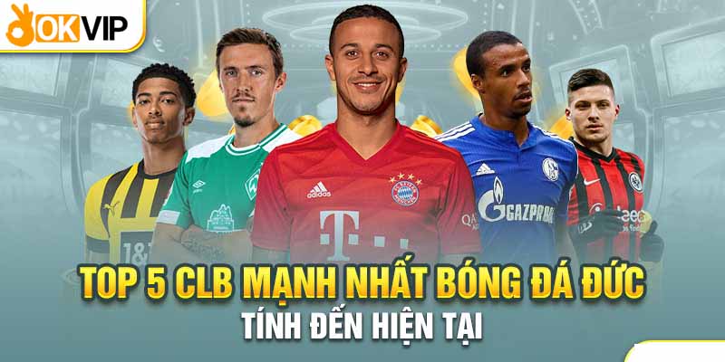 Nhận Định Bóng Đá Đức Cùng Okvip Để Đặt Kèo Hiệu Quả 3 Tổng hợp 5 đội bóng mạnh nhất bóng đá Đức